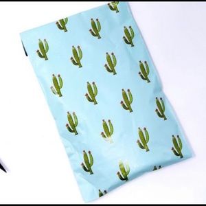 50 10x13 Cactus Poly Mailer Bundle